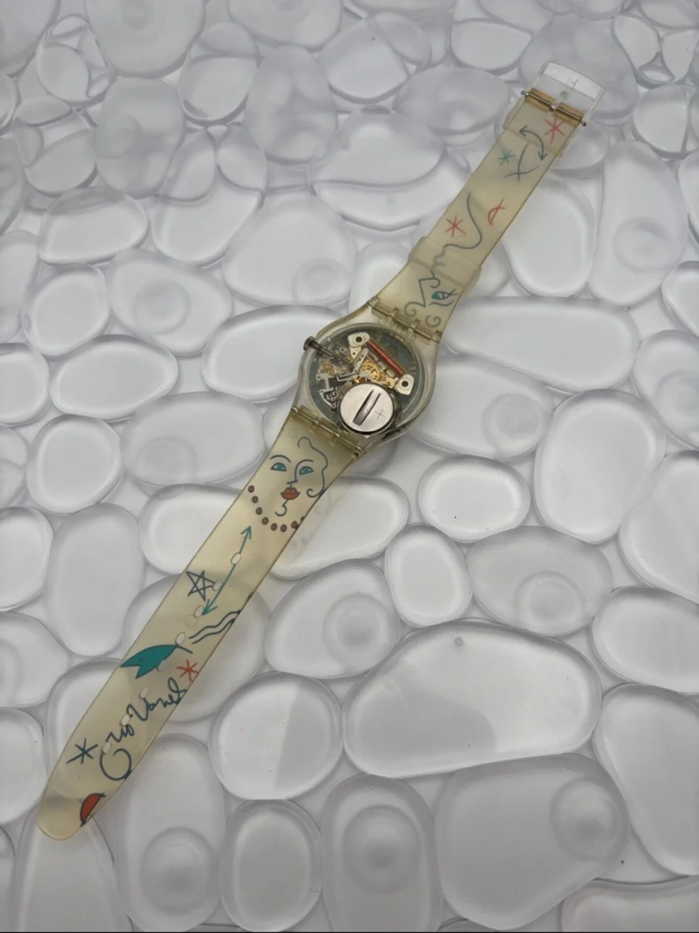 Swatch Watch - GK207 - Flowers - By Lindsay Kemp